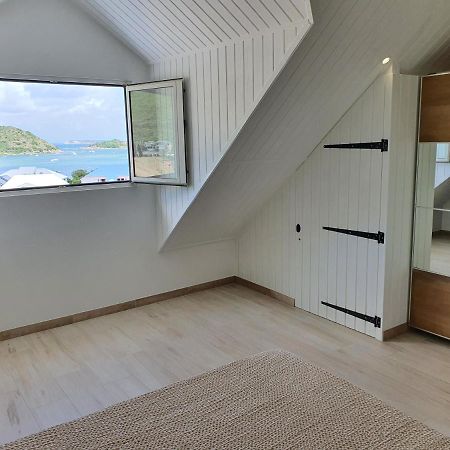 Pinel Superbe Appartement En Residence Vue Mer Cul de Sac Extérieur photo