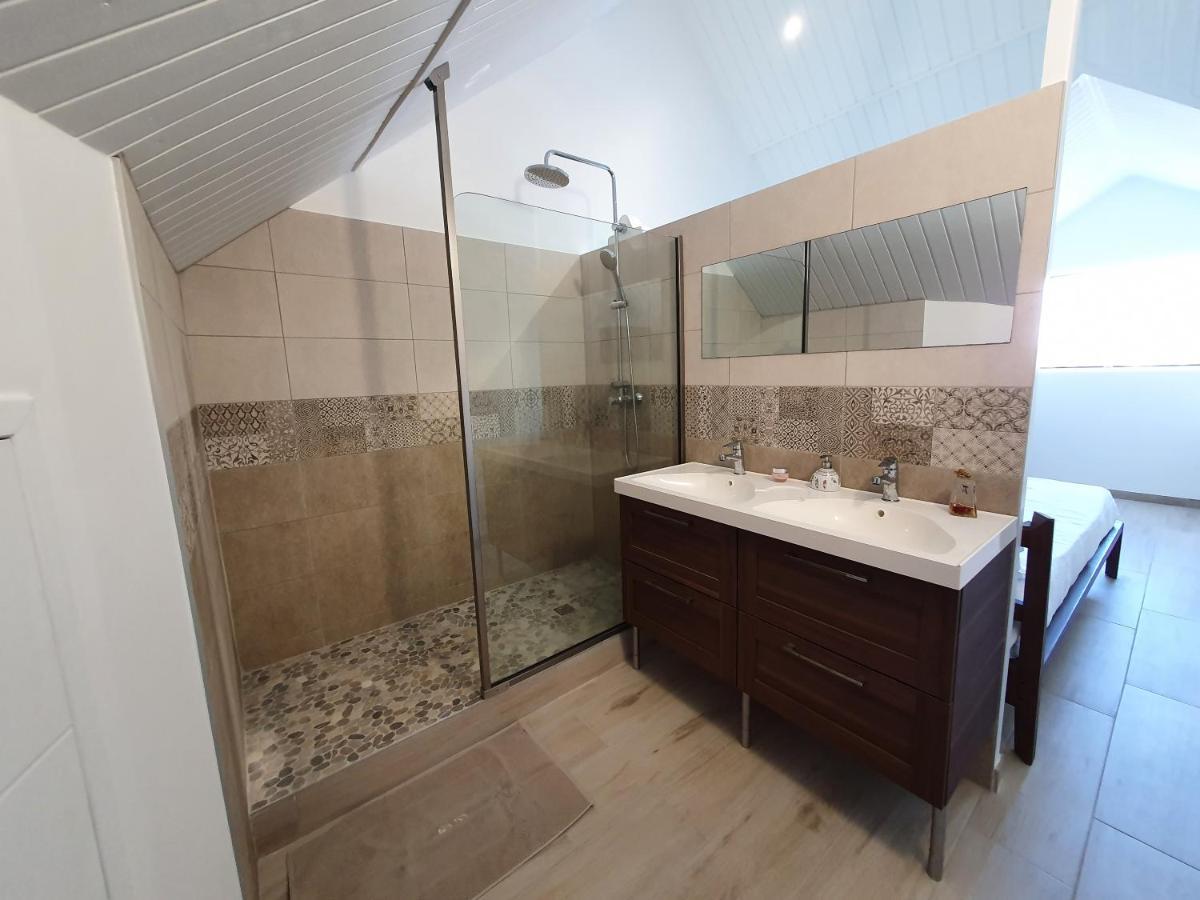 Pinel Superbe Appartement En Residence Vue Mer Cul de Sac Extérieur photo